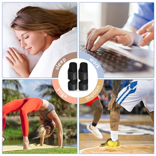 Finger Splints for Index, Middle & Ring Fingers - 2 Pack