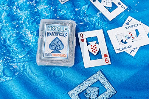 Waterproof Clear Plastic Playing Cards - Hoyle Waterproof Deck