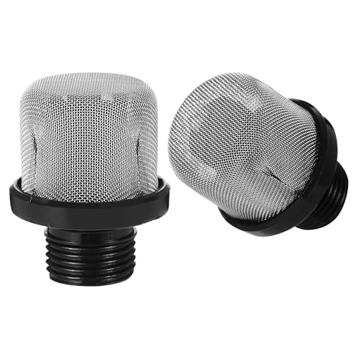 2 Pack 288716 Airless Paint Sprayer Inlet Suction Strainer, 3/4 Inch Thread, Compatible with Magnum X5 LTS15 X7 LTS17 ProX7 ProX17 ProX9 ProX19, Replaces 243-082, 243082, 195697