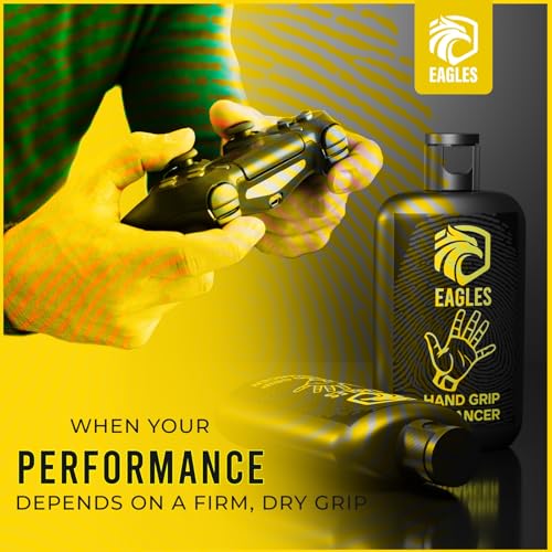 EAGLES Liquid Chalk for Gym, Climbing & Weightlifting – 60, 120, 280ml, Quick-Dry Grip Enhancer