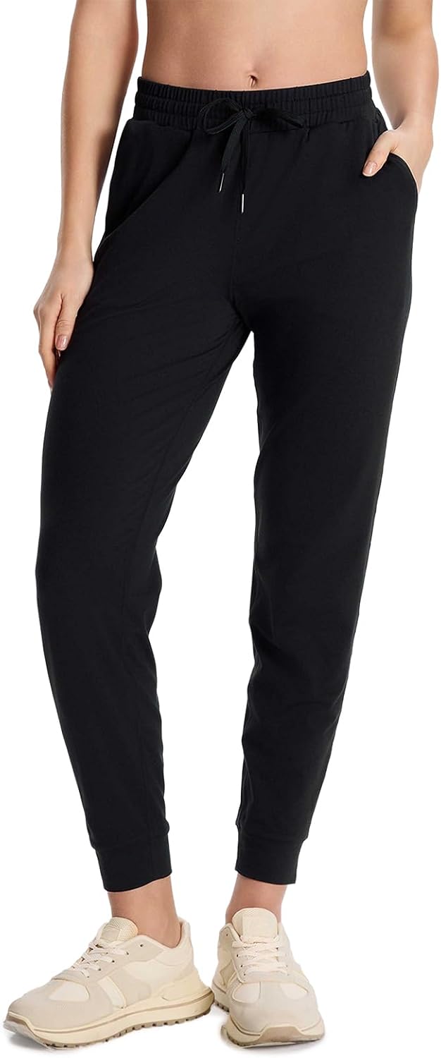Yogipace Ultra-Soft Women's Jogger Sweatpants - Athletic Lounge Pants with Pockets | Petite, Regular, Tall