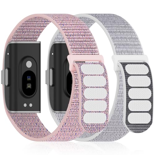 Nylon Loop Replacement Strap for Hume Band - Sand Pink & Sea Shell