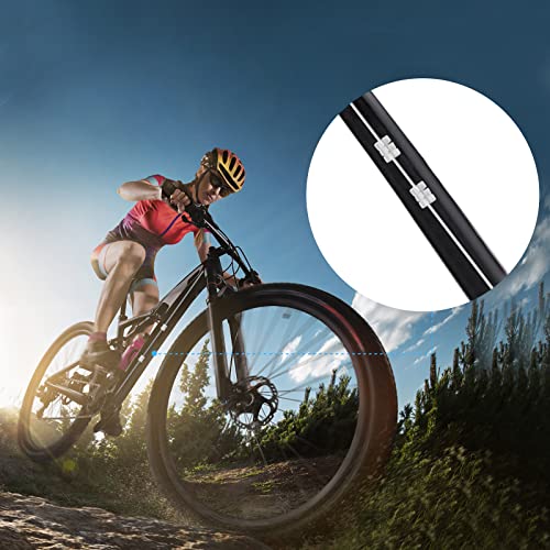 Universal Bicycle Brake and Gear Shifter Cable Set - 4 Piece Stainless Steel