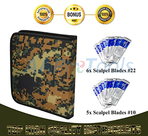 24-Piece Emergency Survival First Aid Kit with Bleed Control Pouch