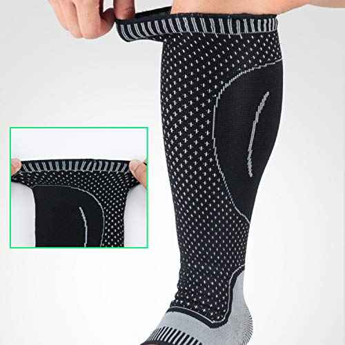 Compression Socks Calf Foot Sleeves for Ankle Heel Plantar Fasciitis Support Increase Blood Circulation Relieve Arch Pain Shin Splints Reduce Swelling