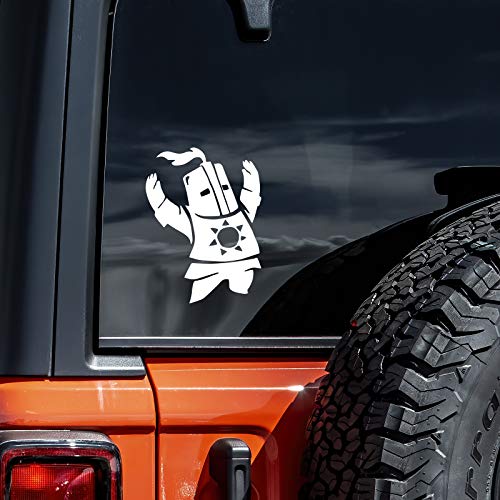 Dark Souls Praise The Sun Vinyl Sticker - 3" x 5" Decal