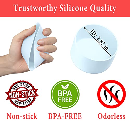 Silicone Boots for Stanley & Owala Tumblers - Light Blue, 2-Pack