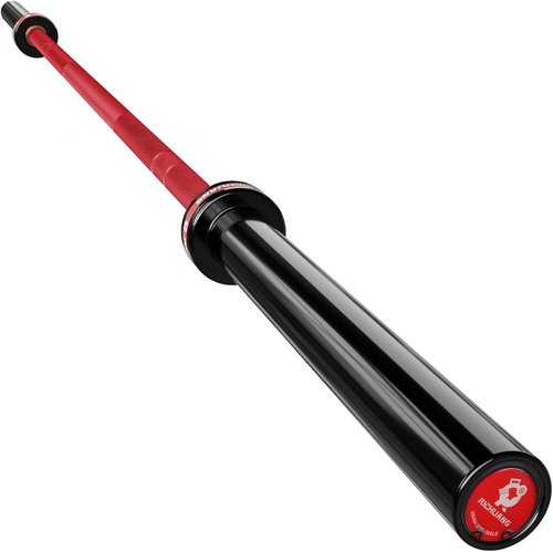 7ft Olympic Barbell - 45lb Weightlifting Bar with 500/700/1000lbs Capacity & Smooth Spinning Sleeves | Ideal for Snatch, Clean, Jerk - Perfect for Home Gym Training