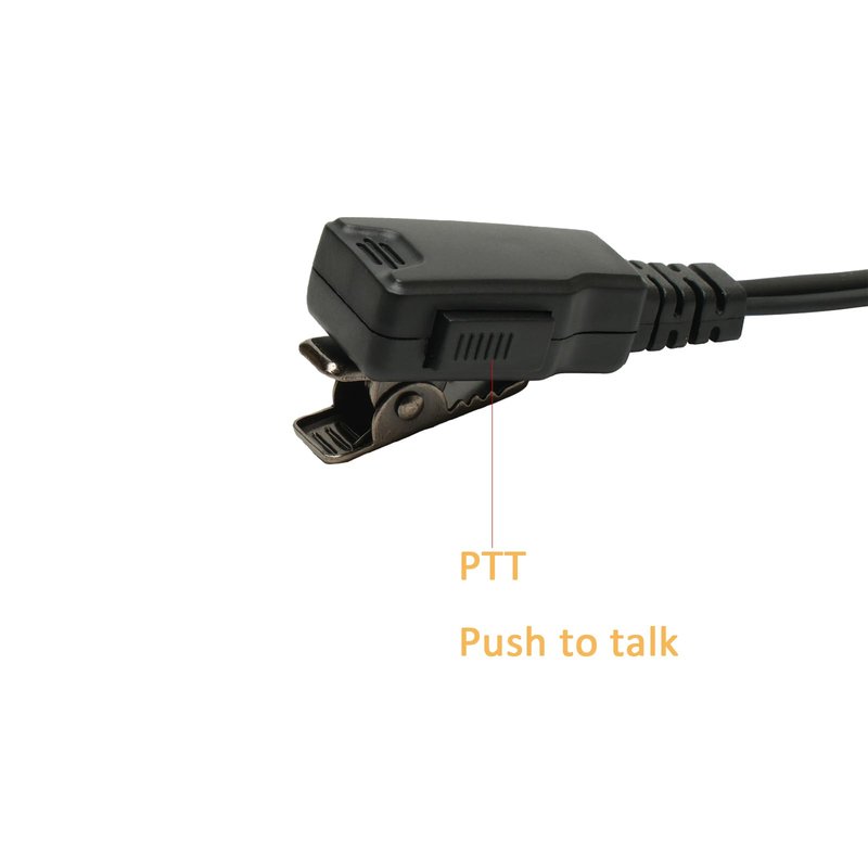 TDYU G Shape Earpiece with Mic PTT Compatible with Kenwood NX-200 NX-210 NX-300 NX-3200 NX-3300 NX-410 NX-411 NX-5200 NX-5300 NX-5400 TK-2180 TK-3180 Walkie Talkie Two Way Radio