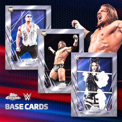 2026 Topps Chrome WWE Trading Cards - Factory Sealed Value Box