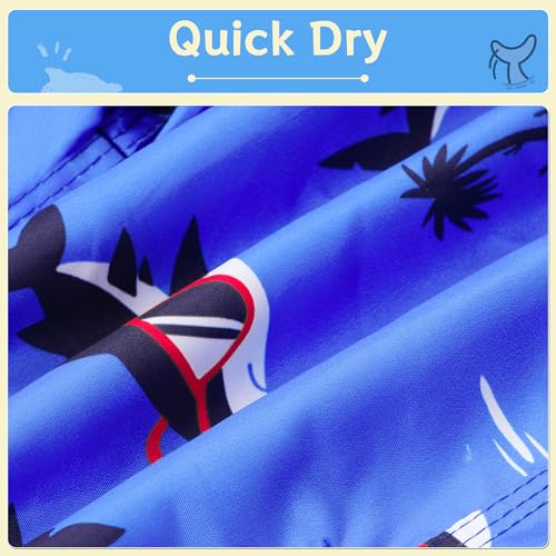 Boys Swim Trunks Toddler Board Shorts for Kids Boy (3-14 Years)