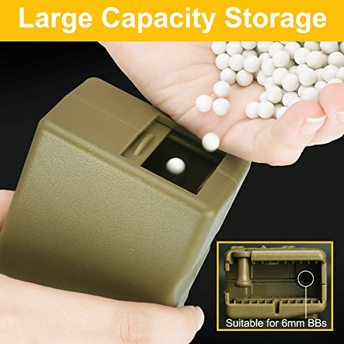 Airsoft Tactical Speed Loader for M4 Magazines - 1000 Rounds (Tan)