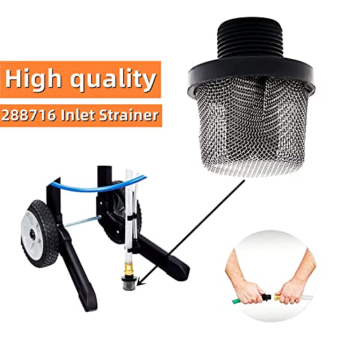 3/4" Filter Inlet Suction Strainer for Magnum X5/LTS15, X7/LTS17, ProX7/ProX17, ProX9/ProX19, ProX17/ProLTS 170 Airless Paint Sprayers, Replace 288716, 243-082, 243082, 195697 Filter