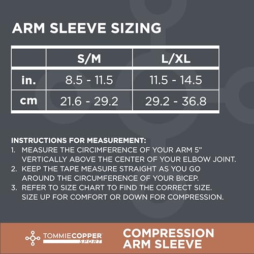 Compression Arm Sleeve for Muscle Recovery - Small-Medium