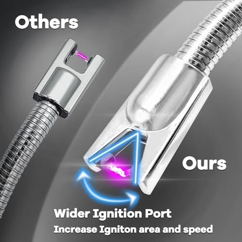 3 Pack Candle Lighter Electric Rechargeable Arc Windproof Lighters