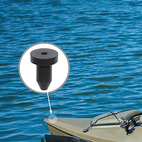 Kayak Scupper Plugs - 4 Pack Durable Neoprene Drain Plugs for 1/2 Inch Holes