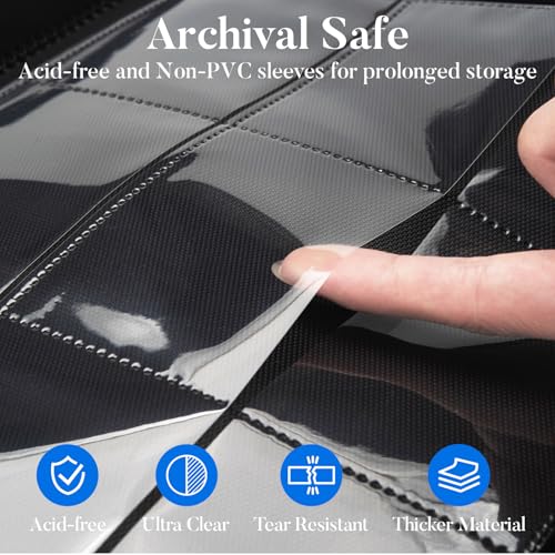 Premium 9 Pocket Card Binder for 540 Cards - Pink Collection Album
