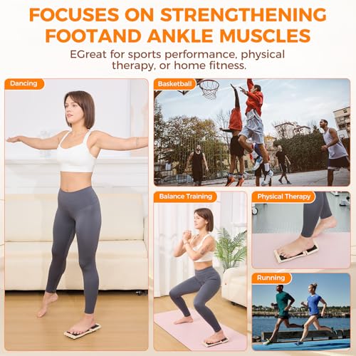 Ankle Strengthener Balance Board for Recovery & Stability
