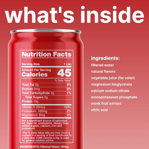 Wet Hydration Kiwi Strawberry Protein Water, 12 oz Can, 12 Pack