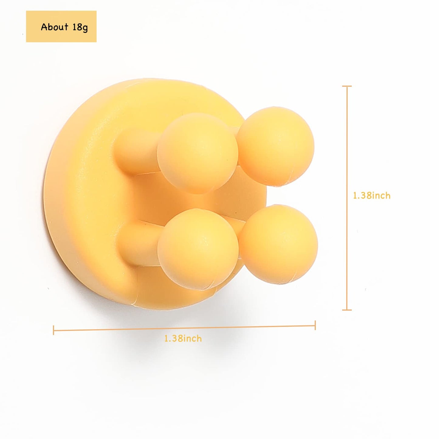 iBetterLife Self-Adhesive Shower Razor Holder - 6Pcs Wall Mounted Hooks Hanger for Clipping & Hanging Toothbrush Towel Loofah Bathroom Kitchen Home Office Dorm Room Essentials Storage Wreath Hook