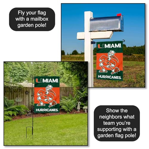 Hurricanes Garden Flag - Double-Sided 100% Polyester 13x18