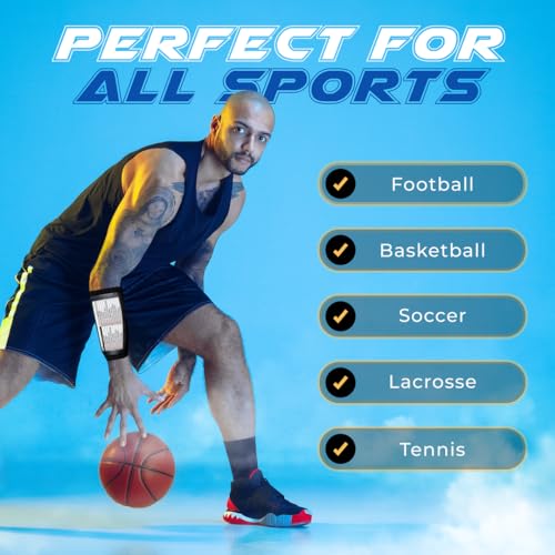 Quarterback Playbook Wristband - Yellow Youth Sports Gear