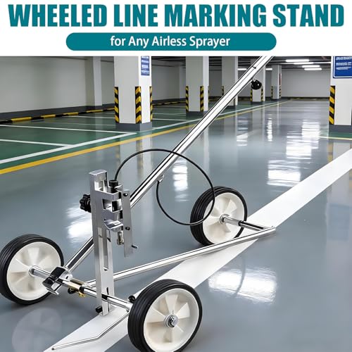 Portable Line Marking Machine - Hand Push Cold Paint Striper