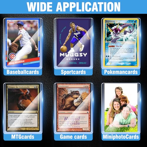 35pt Hard Card Toploaders for Trading Cards - 3x4 Inch - 32 Count