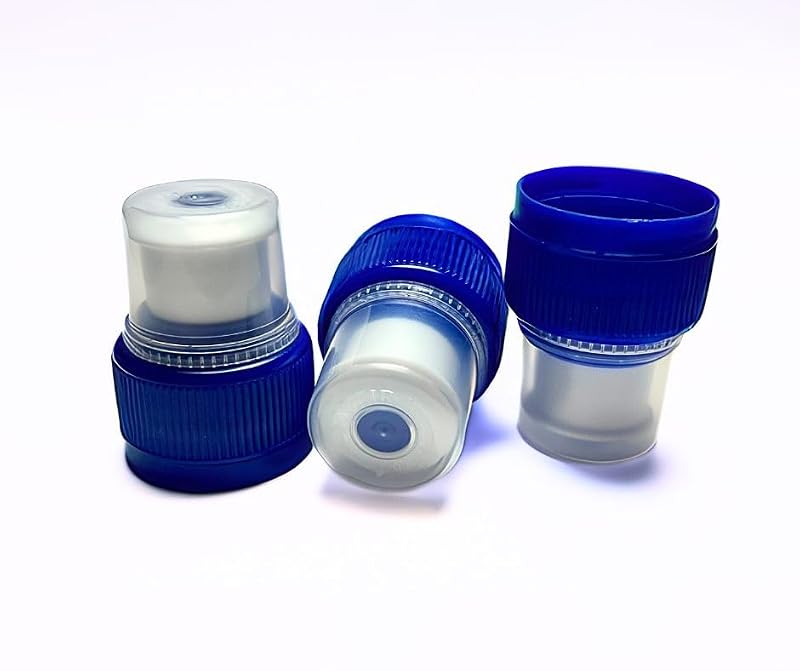 28mm Push Pull Replacement Caps for Sports Bottles - 10 Pack