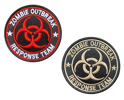 Tactical Zombie Outbreak Response Team Patches - 2 Pack
