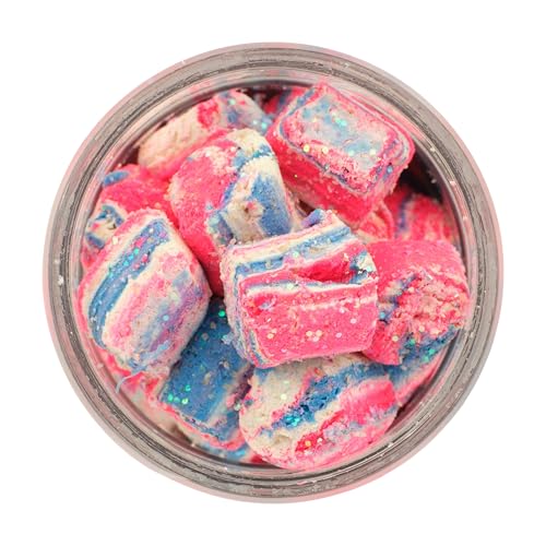 Trout Nuggets Dough Bait - Bomb Pop Color, Scented Soft Bait
