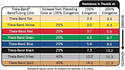 Resistance Band Loop - 12 Inch Red Medium for Pilates & Yoga