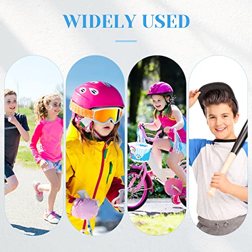 Kids Ankle Brace Support - 4 Pcs Set, Dark Blue, Ages 5-10