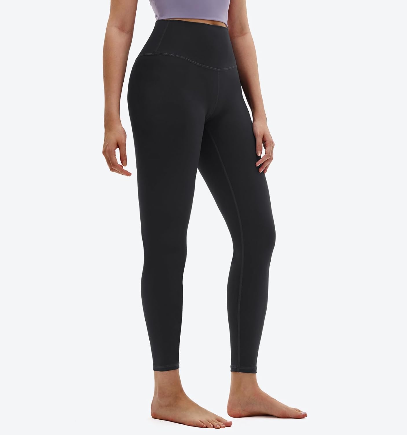 Skiennix High Waisted Leggings - Soft, Stretchy Yoga Pants for Women | 25" Length