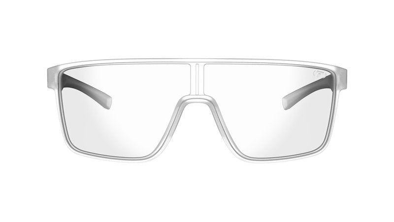 Tifosi Sanctum Glasses (Satin Clear, Clear Lens)
