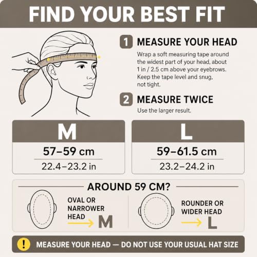 InnerKing Adjustable Bike Helmet for Adults - Matte Blush Pink, Medium
