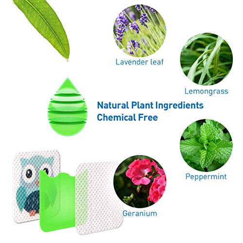 90 Mosquito Patches - Citronella & Lemongrass for Kids & Adults