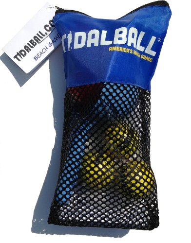 TidalBall Beach Game Set - Portable Sand Toss Game with 2 Koozies - 10in x 4in x 2.5in