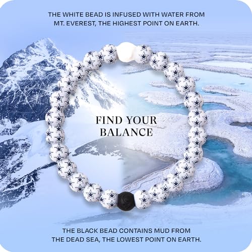 Dallas Cowboys Silicone Beaded Bracelet | Unisex Sports Jewelry