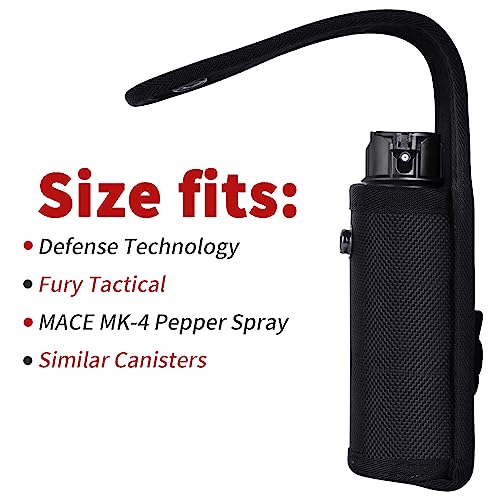 OC Spray Pouch for Duty Belt - 1 Pack, Copper Snap Design