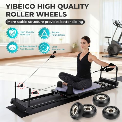 Replacement Roller Wheels for Aero Pilates Reformer - Smooth Glide