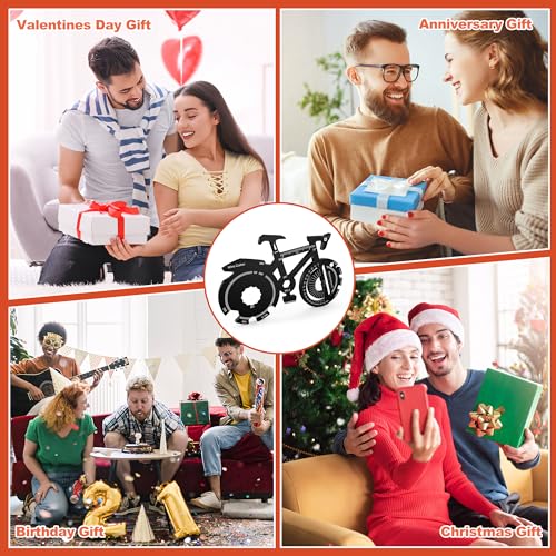 Bike Multi-Tool Bicycle-Shaped 20-in-1 Gift for Men - Cycling Accessories
