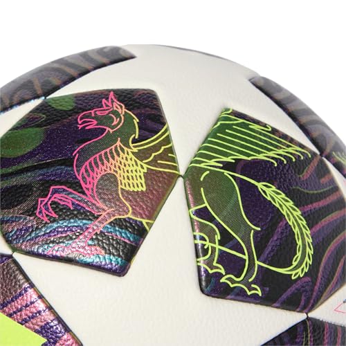 UEFA Champions League Final Competition Soccer Ball - Dark Purple, White, Solar Yellow (4)