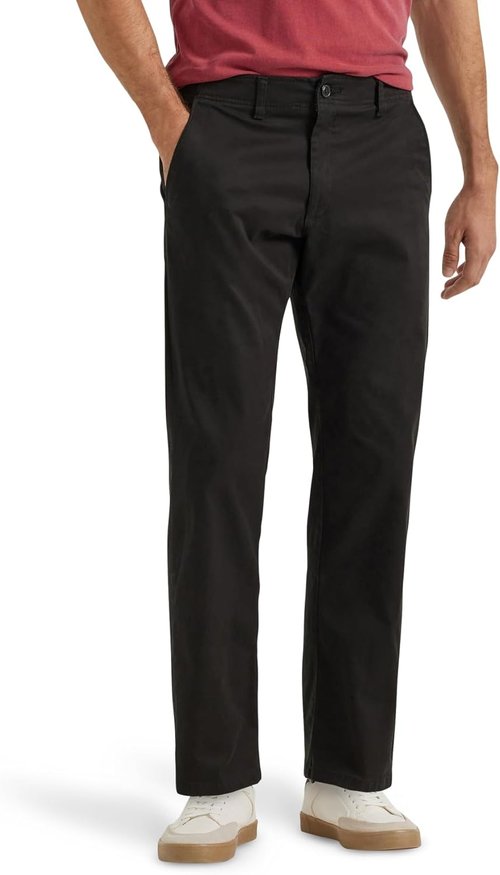 Lee | Men's Extreme Motion Flat Front Pants - Comfortable Fit & Versatile Style