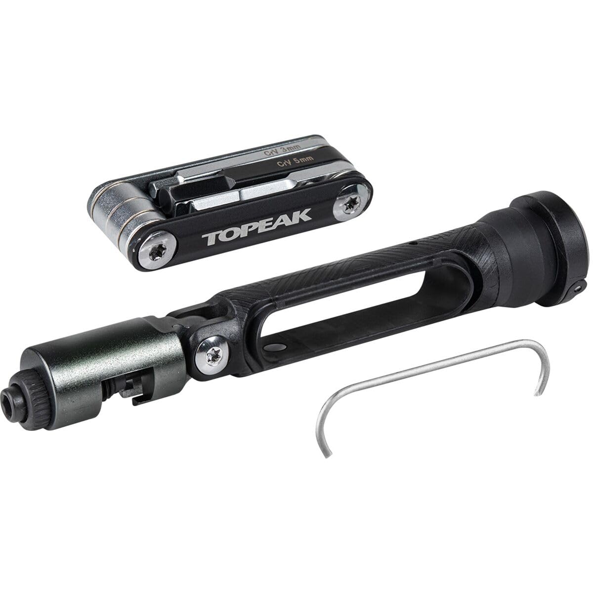 Topeak BB Hide’n Tool – Integrated 7-Function Folding Multi-Tool with 13-Speed Chain Tool for MTB Hollow Bottom Brackets, Magnetic Retention, Fits SRAM Dub, Shimano GRX, Deore XT, SLX, FSA Cranks