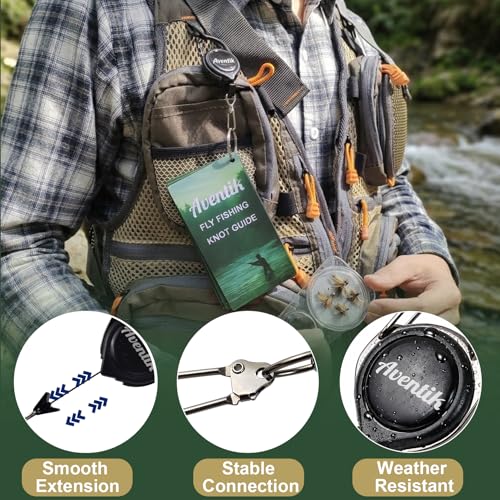 Knot Tying Guide Cards with Zinger & QR State Fishing Info