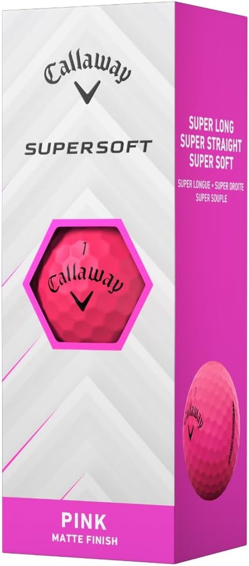 Callaway Golf Supersoft Golf Balls - Exceptional Distance & Soft Feel | 2025 Edition