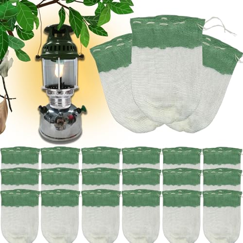 FUYITE 22 Pcs Propane Lantern Mantles U Shape Gas Lamp Covers Outdoor Camping