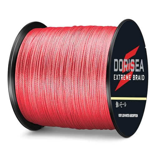 Ultra Strong Braided Fishing Line 100m 10lb Test - Red