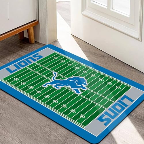 Football Field Design Non-Slip Door Mat - 30" x 18" - L05